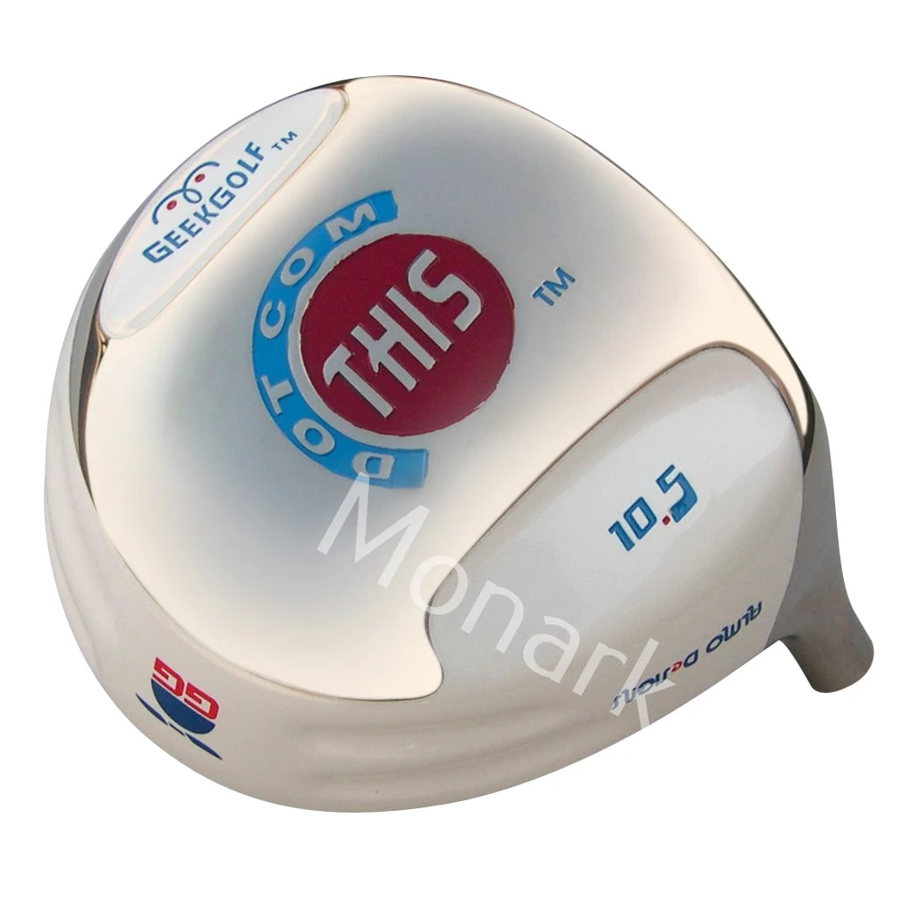 Geek Golf Dot-Com-This Titanium Driver Head - White 4 Geek Golf Dot-Com-This Titanium Driver Head - White - Image 2