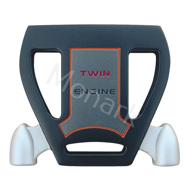 T-7 Twin Engine Black Mallet Putter Head 5 T-7 Twin Engine Black Mallet Putter Head - Image 3