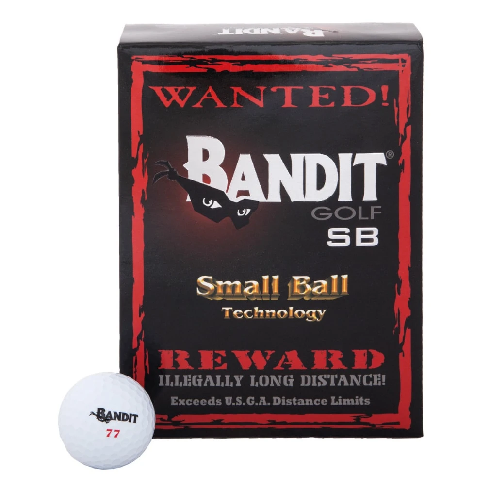 Bandit SB (Small Ball Technology) Golf Balls - Dozen 3 Bandit SB (Small Ball Technology) Golf Balls - Dozen